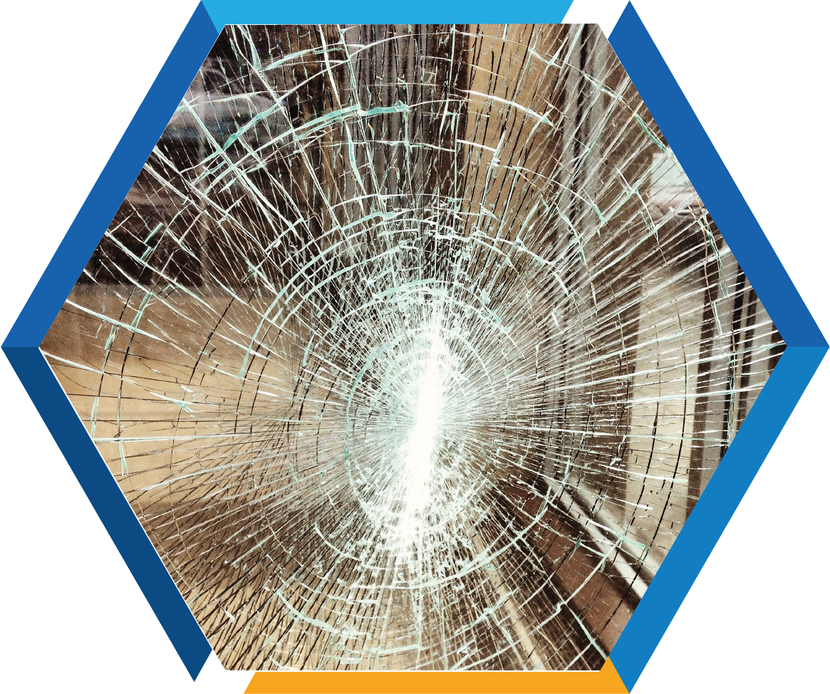 shattered glas